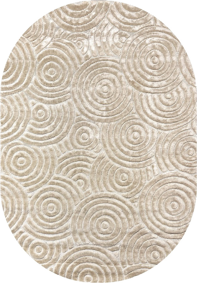 Ковер Valentis Juno E908AP-BEIGE-OVAL (1.4x2)
