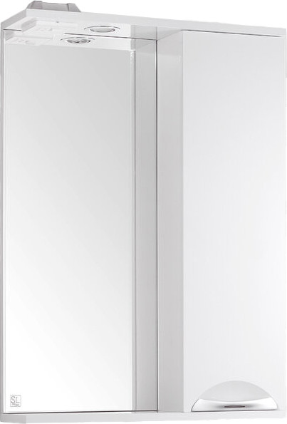 Шкаф с зеркалом для ванной Symbolite Жасмин 550/С