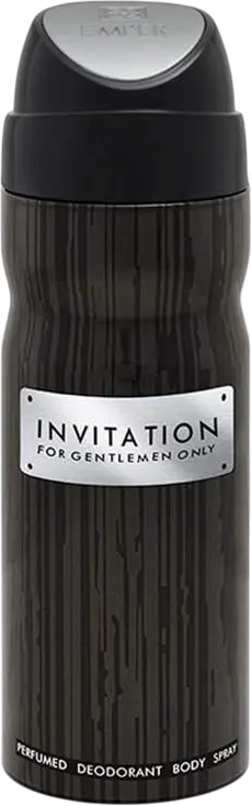 Дезодорант-спрей Emper Invitation For Gentlemen Only (200мл)