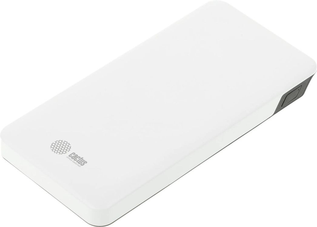Портативное зарядное устройство Cactus CS-PBFSKT-10000 (белый)