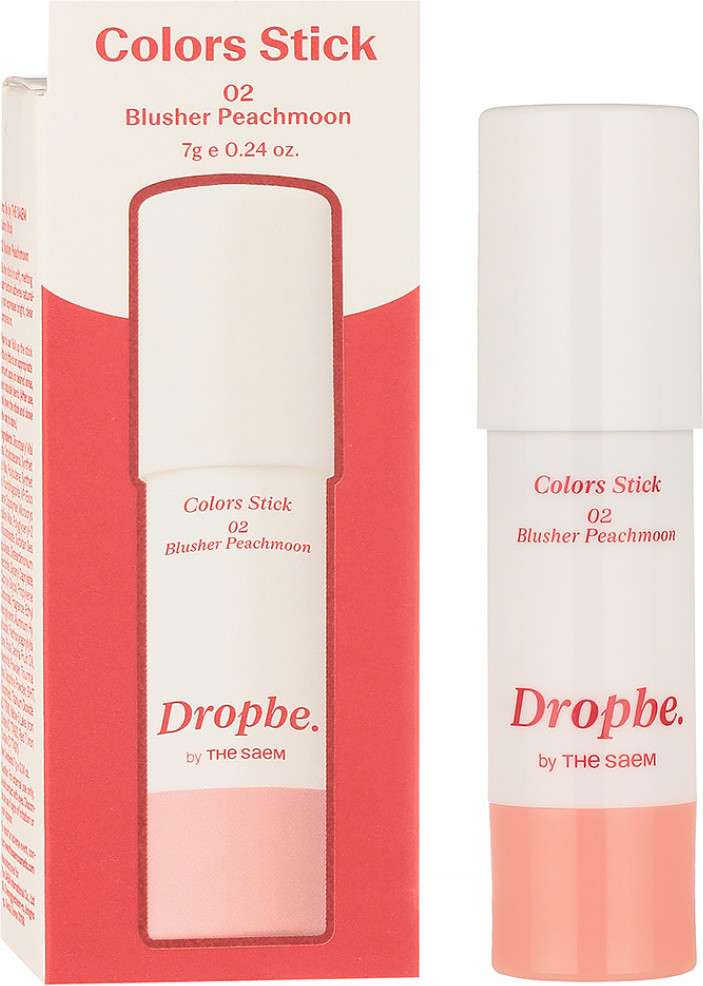 Румяна The Saem Colors Stick 02 Blusher Peachmoon — фото 3