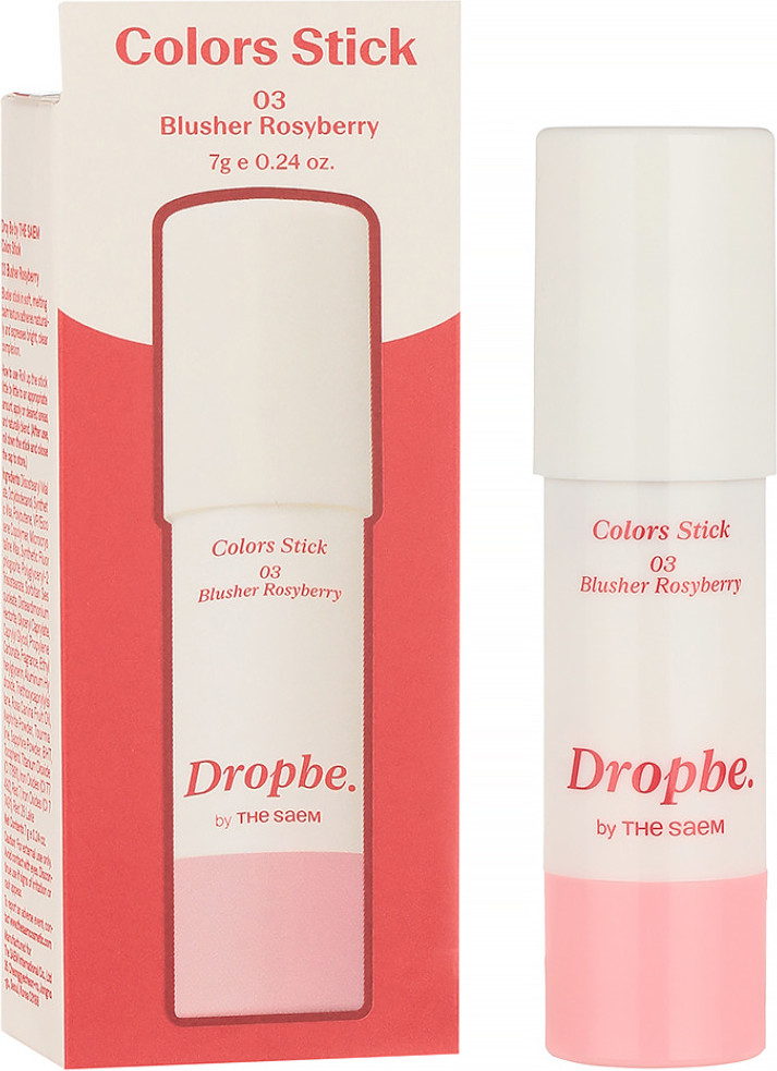 Румяна The Saem Colors Stick 03 Blusher Rosyberry — фото 4