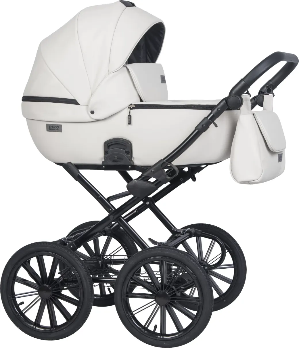Детская универсальная коляска Riko Montana X Ecco Prestige 2 в 1 Basic 11 (белый)