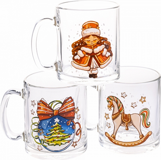 Кружка ОСЗ Чайная Новогодние Игрушки 23C1208NGI — фото 4