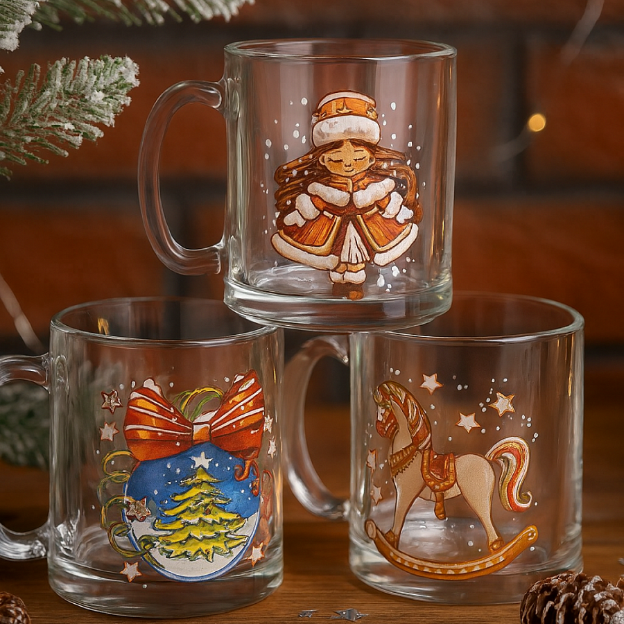Кружка ОСЗ Чайная Новогодние Игрушки 23C1208NGI — фото 6