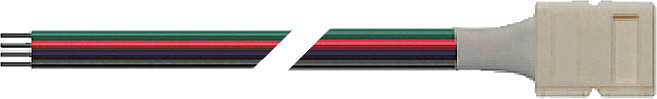 Коннектор для светодиодной ленты JAZZway PLSC-10x4/15 / 1013767A (10шт)