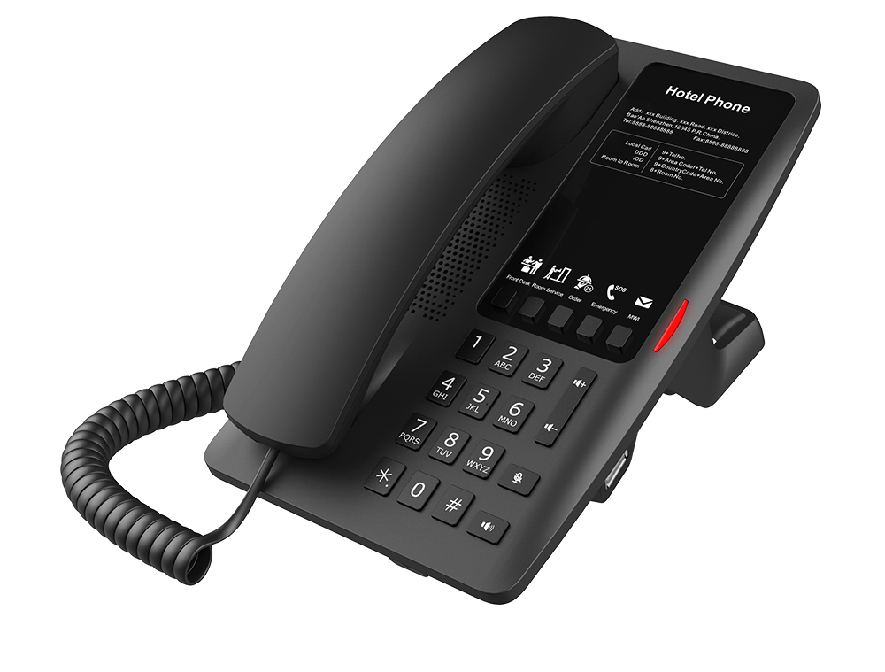 VoIP-телефон Fanvil H4W (черный) — фото 3