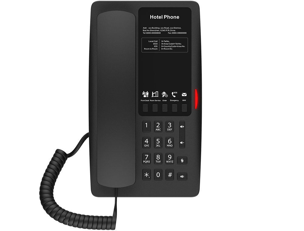 VoIP-телефон Fanvil H4W (черный)