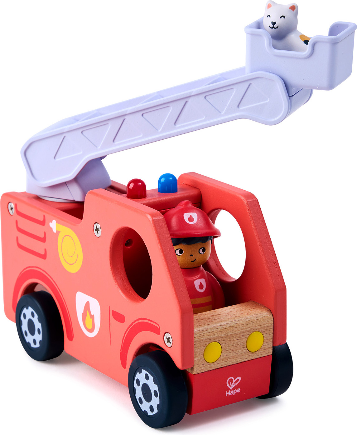 Автомобиль игрушечный Hape Пожарная машина / E3440_HP — фото 3