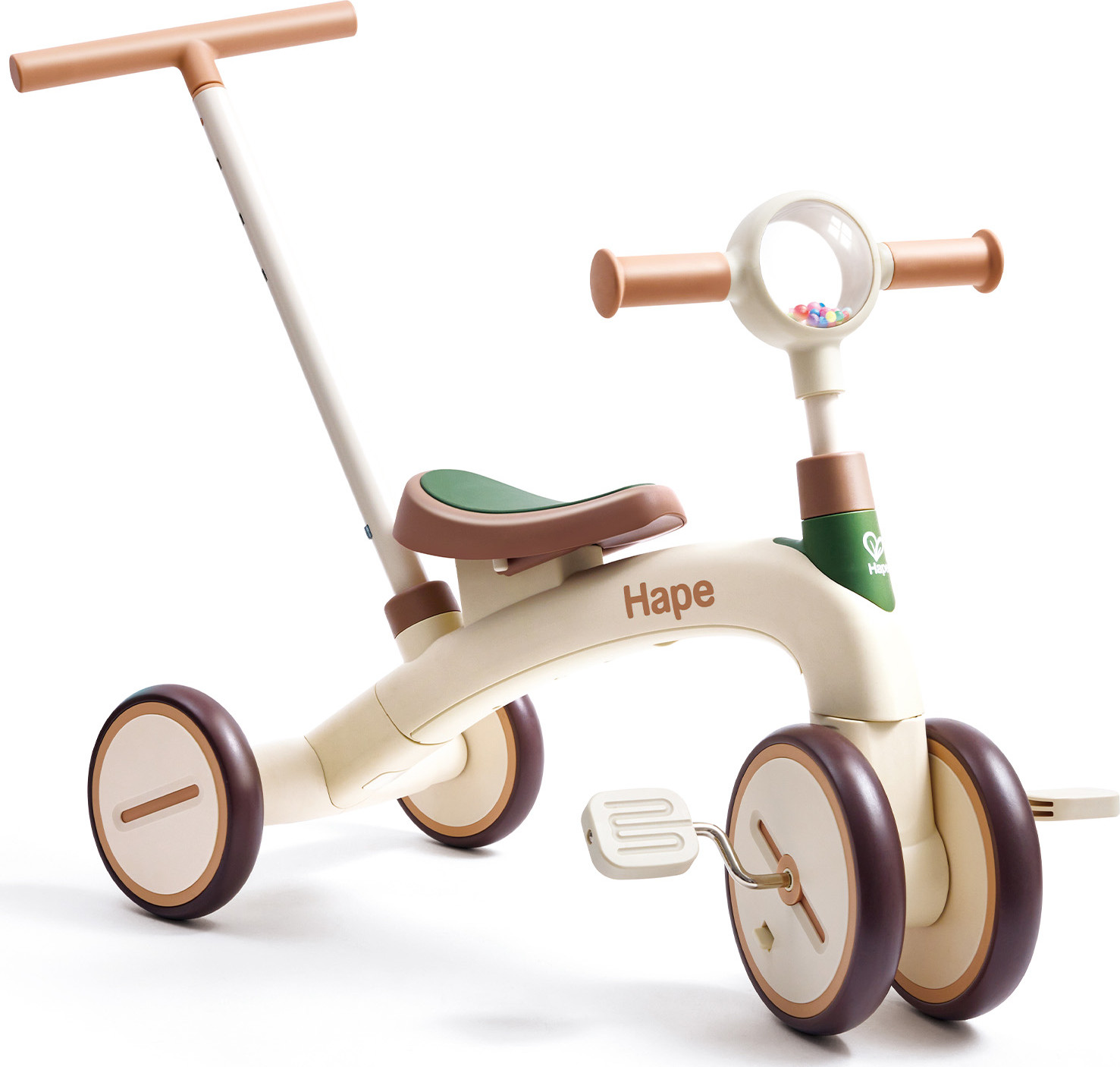 Беговел Hape Step-by-Step / E1225_HP (бежевый) — фото 2
