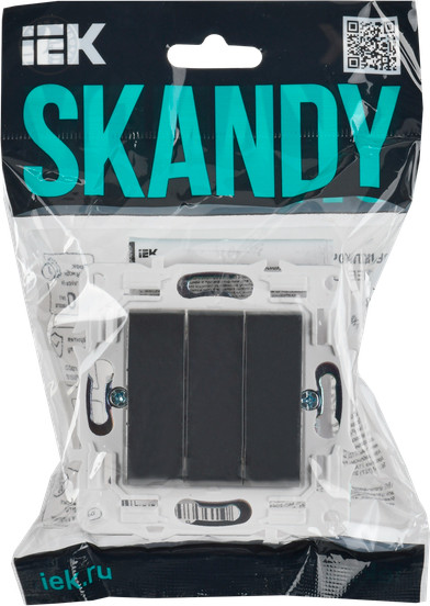 Выключатель IEK Skandy SK-V30-0-10-K48 (титан) — фото 2