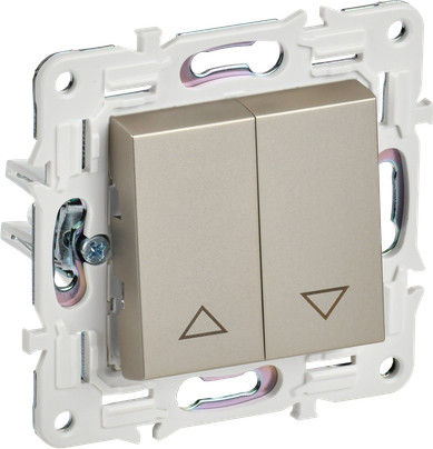 Выключатель IEK Skandy SK-V15-0-10-K37 (шампань)