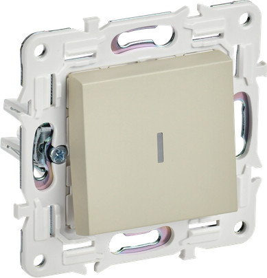 Выключатель IEK Skandy SK-V10-1-10-K10 (бежевый)