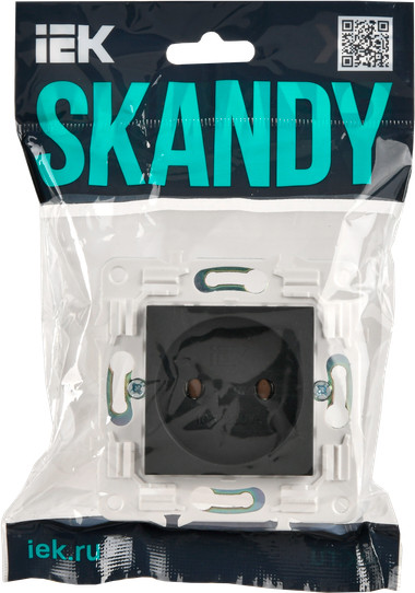 Розетка IEK Skandy SK-R10-10-K48 (титан) — фото 6