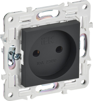 Розетка IEK Skandy SK-R10-10-K53 (графит)
