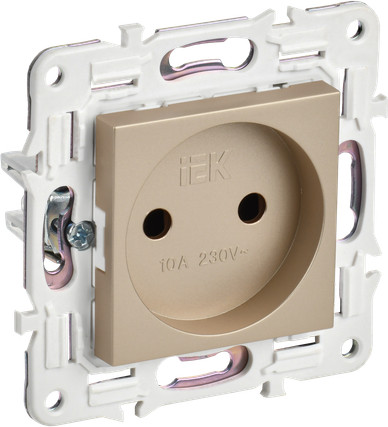 Розетка IEK Skandy SK-R10-10-K98 (песочный)