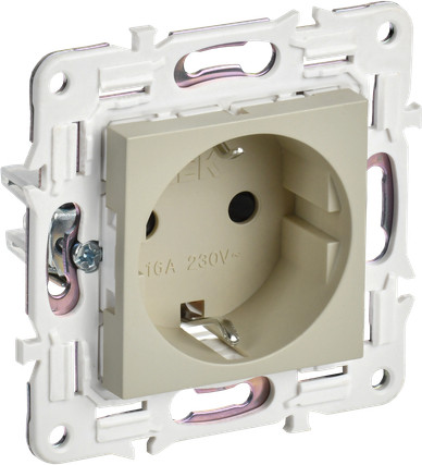Розетка IEK Skandy SK-R14-16-K10 (бежевый)