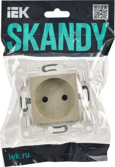 Розетка IEK Skandy SK-R13-10-K10 (бежевый) — фото 6