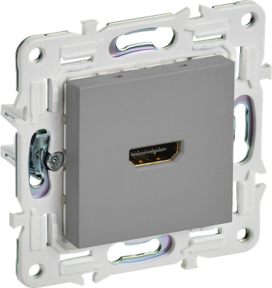 Розетка IEK Skandy SK-H10-K03 (серый)