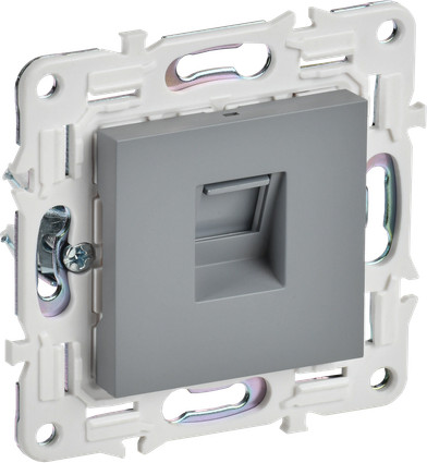 Розетка IEK Skandy SK-K10-1-K03 (серый)