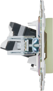 Розетка IEK Skandy SK-K10-1-K06 (мятный) — фото 4