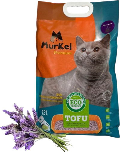 Наполнитель для туалета Murkel Tofu (5.2кг, лавада)