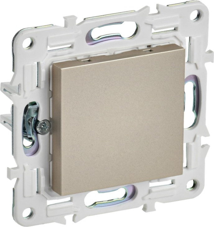 Декоративная заглушка для розетки IEK Skandy SK-PL10-K37 (шампань)