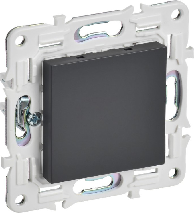 Декоративная заглушка для розетки IEK Skandy SK-PL10-K48 (титан)