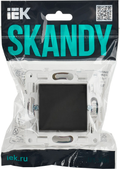 Выключатель IEK Skandy SK-V10-0-10-K48 (титан) — фото 6
