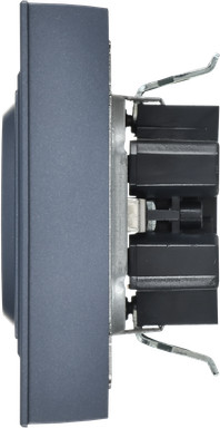 Розетка IEK Brite BR-R28-16-K35-F (маренго) — фото 5