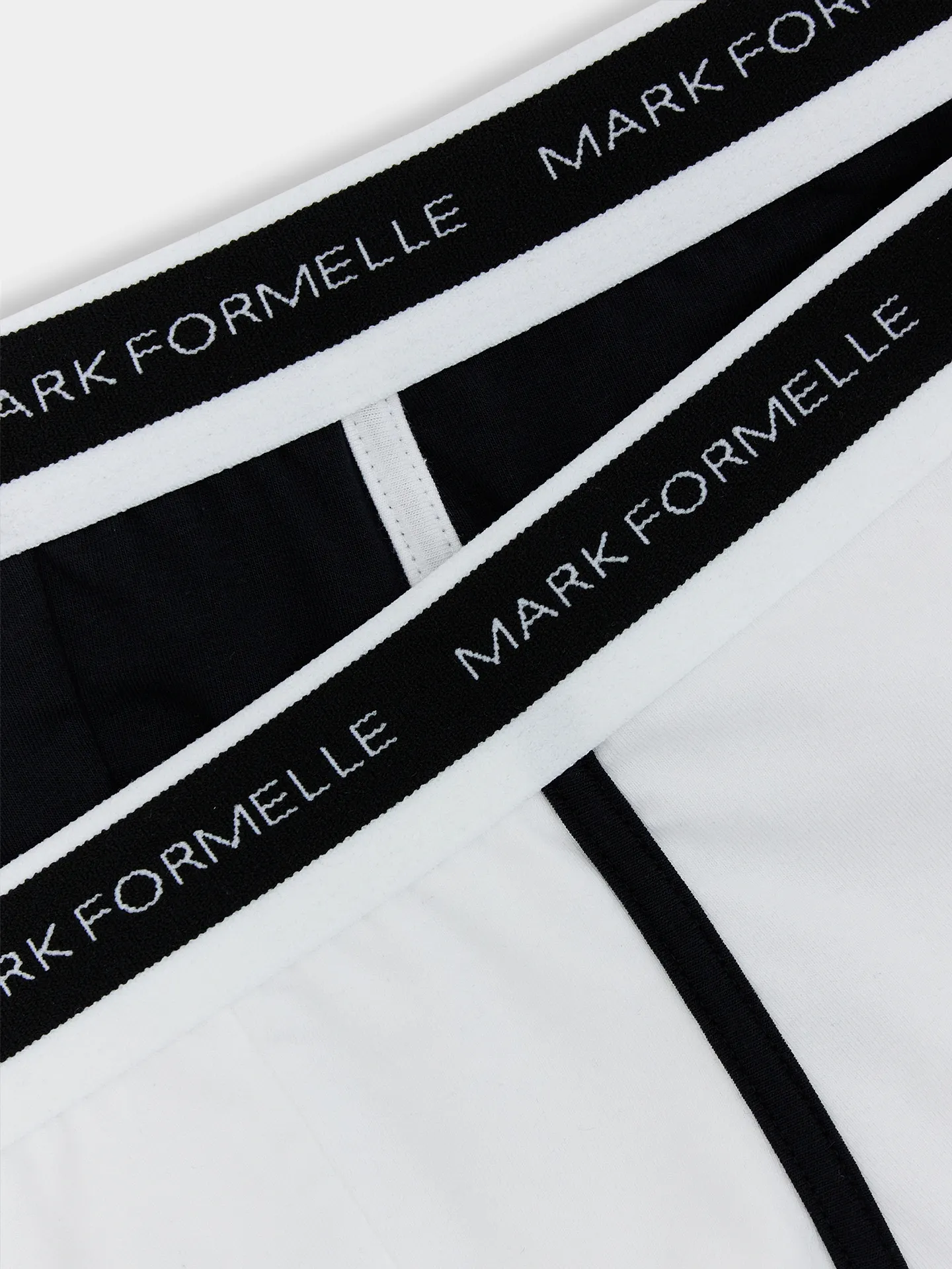 Комплект мужских трусов Mark Formelle 411165-2 (р.86-96, белый/черный) — фото 3