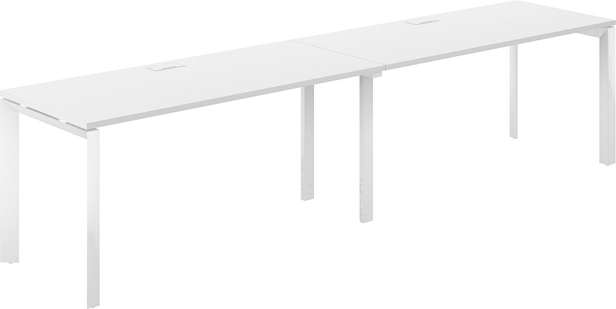 Комплект письменных столов Norden 320х70х75 / PR.228.WH.P59.WH (белый)