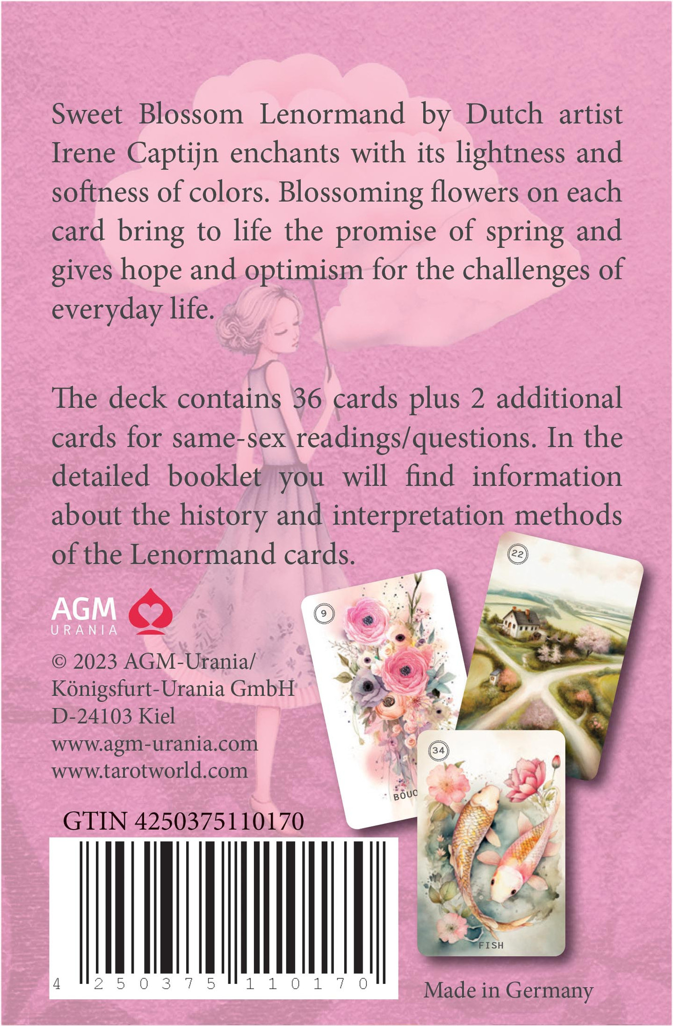 Гадальные карты AGM Urania Sweet Blossom Lenormand / 10044548 — фото 3