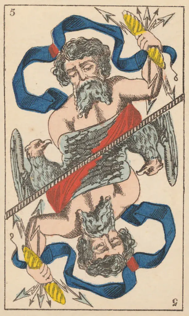 Гадальные карты Lo Scarabeo Tarot de Besancon Gaudais / AA17 — фото 3