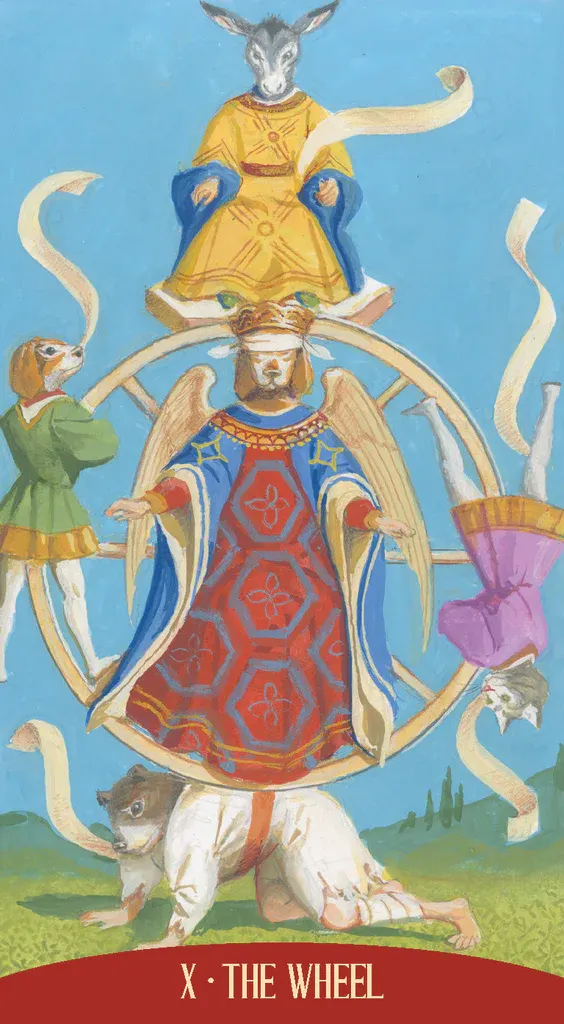 Гадальные карты Lo Scarabeo Royal Animals Tarot Cards / EX307 — фото 4