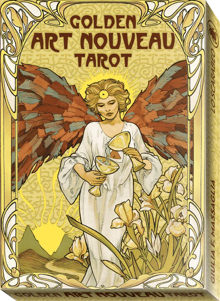 Гадальные карты Lo Scarabeo Golden Art Nouveau Tarot Grand Trumps 22 Cards / NXL10