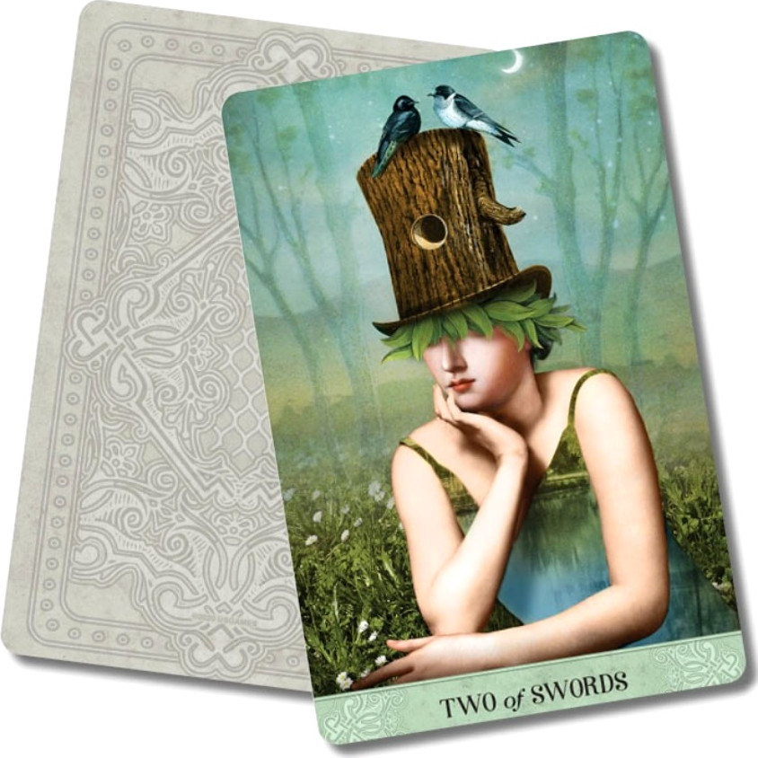 Гадальные карты U.S. Games Systems Tarot of Mystical Moments Borderless Miniature / MMM84 — фото 5