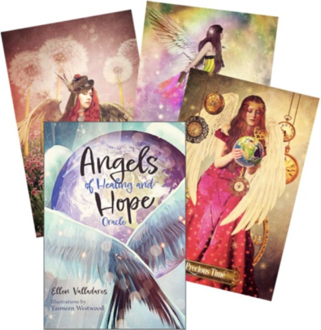 Гадальные карты Schiffer Publishing The Angels of Healing and Hope Oracle Cards / SP145 — фото 2