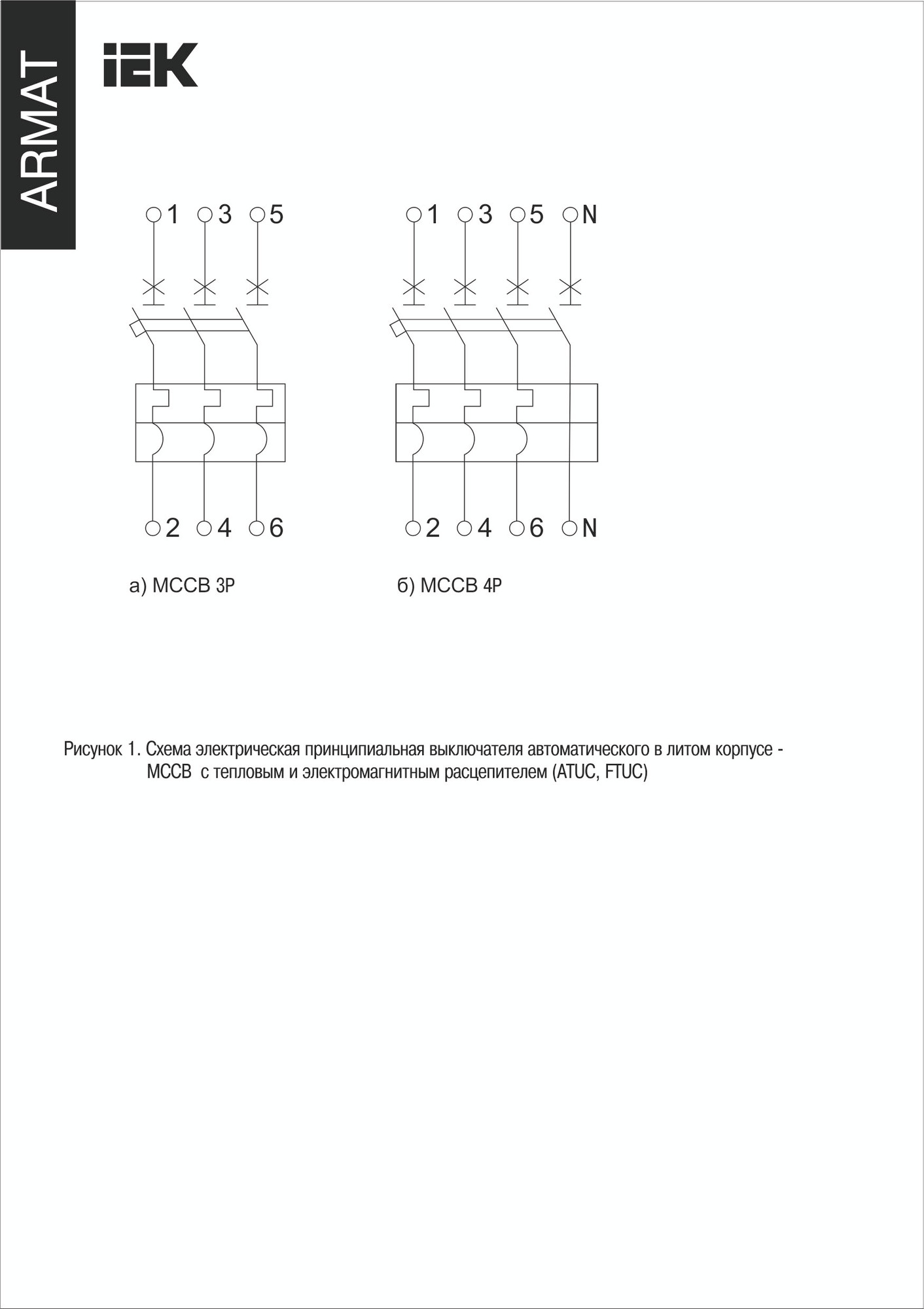Выключатель автоматический IEK Armat AR-MCCB-3A-050-0032A-ATUC — фото 4