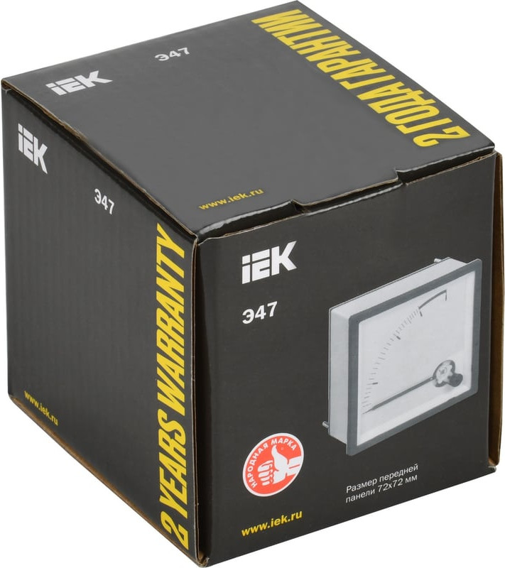Амперметр IEK IPA10-6-0040-E — фото 2