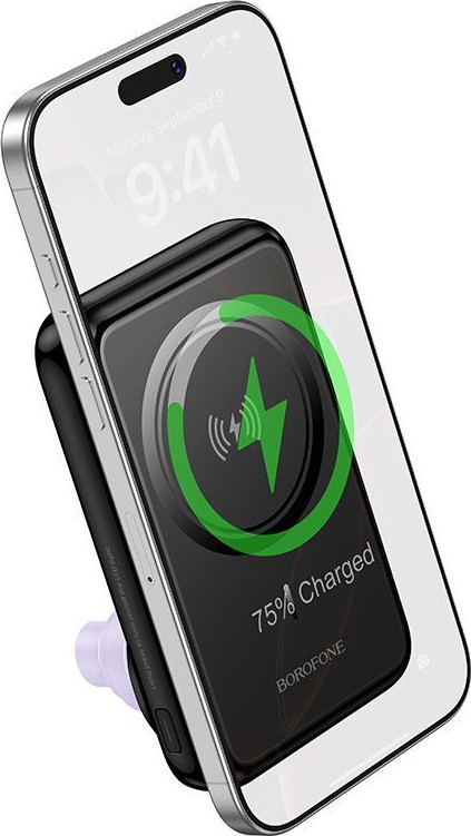 Портативное зарядное устройство Borofone BJ83 10000mAh (черный) — фото 3