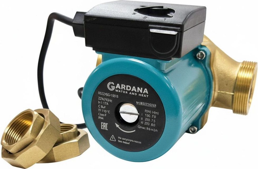 Циркуляционный насос Gardana RS25/8G-180 В / UT0207