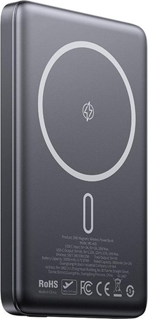 Портативное зарядное устройство McDodo MC-4651 MagSafe Metal Ultra-Thin 10000mAh 20W (черный)