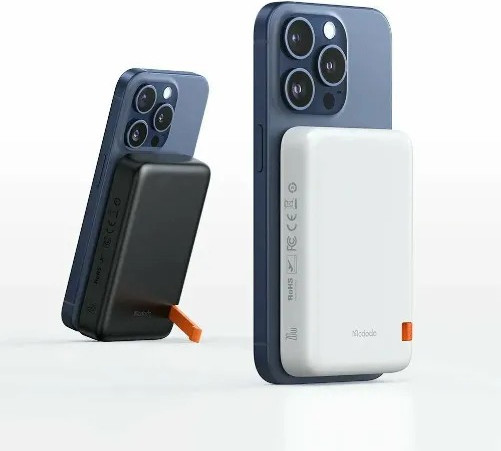 Портативное зарядное устройство McDodo MC-5100/MC-5101 MagSafe 10000mAh 20W (белый) — фото 3