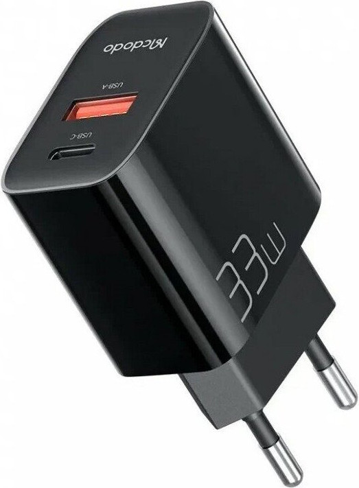 Зарядное устройство сетевое McDodo CH-0921 33w 1C+1A Fast Charger — фото 5