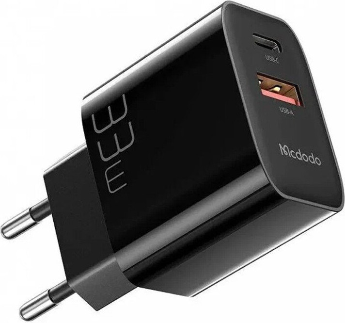 Зарядное устройство сетевое McDodo CH-0921 33w 1C+1A Fast Charger — фото 4