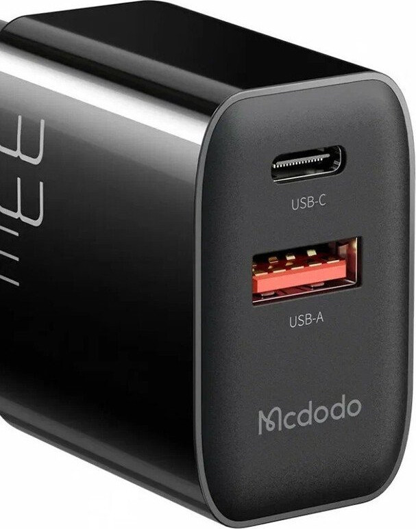 Зарядное устройство сетевое McDodo CH-0921 33w 1C+1A Fast Charger — фото 3