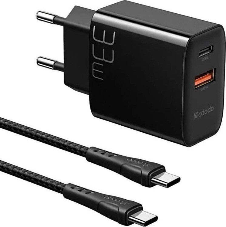 Зарядное устройство сетевое McDodo CH-0921 33w 1C+1A Fast Charger