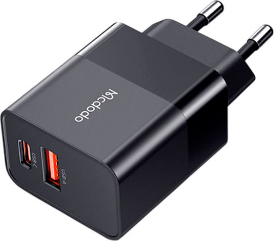 Зарядное устройство сетевое McDodo CH-1951 1C+1A Fast Charger — фото 2