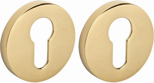 Накладка на цилиндр Fuaro ET.R.SLR52 GOLD-24 (золото 24к)